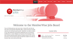 Desktop Screenshot of membershipjobs.com